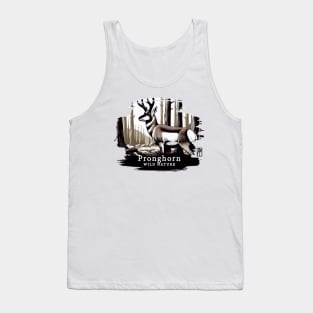 Pronghorn - WILD NATURE - PRONGHORN -8 Tank Top